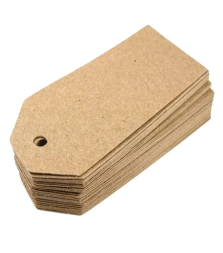 Brown Paper Tags - Customized, Material: Paper, Color: Brown | Ideal for Garment Labeling and Packaging, Durable and Stylish