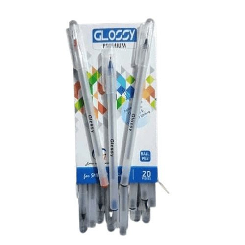 Plastic Ball Pen - Color: Blue