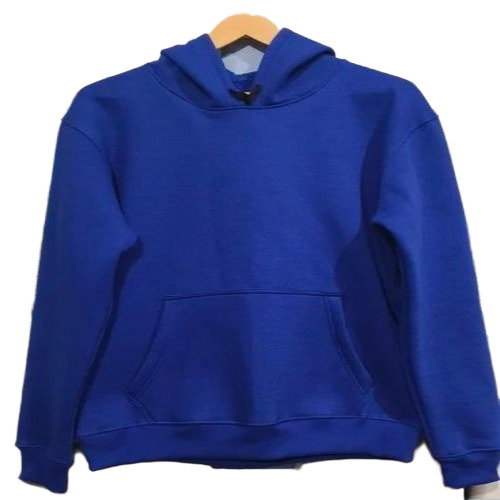 Cotton Hoodies - Color: Blue