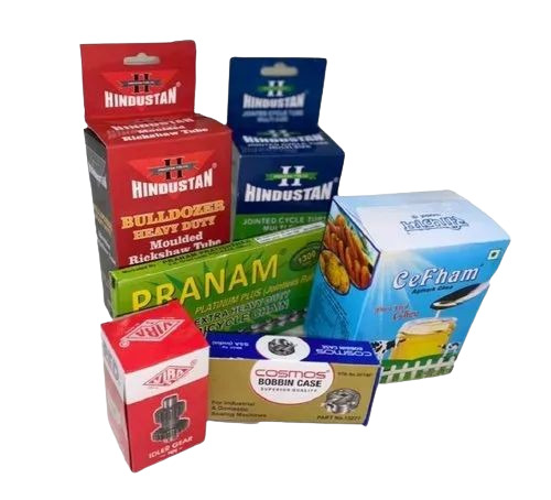 Cardboard Duplex Box - Rectangular Shape, Multi-Color Cardboard Material, Weight Holding Capacity Up to 5 Kg | Ideal for Electronics Packaging