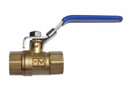 Polished Brass Ball Valve