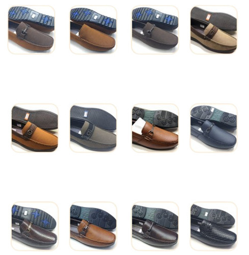 Synthetic Leather Loafers