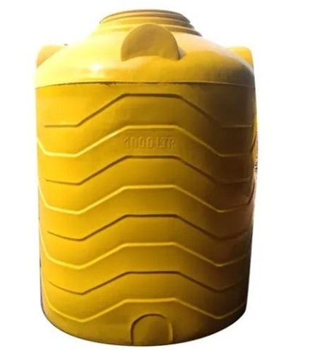 Water Tank - Unbreakable Powder Coated Yellow Finish for Water Storage Applications in Homes and Hotels