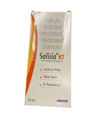 Anti Dandruff Shampoo - Gel, 75 Milliliter | Anti-Dandruff, Rejuvenates Hair Shine, Hygienically Packed, Tested on Quality Standards