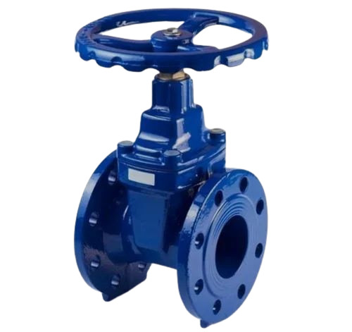 Industrial Gate Valve - Color: Blue