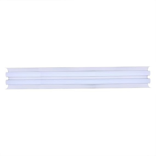 LED Tube Light - 48 Watt Power Output, 6500K Daylight Color Temperature, Energy-Efficient Design, Rectangular White Polycarbonate Body, IP55 Rating, Wide-Angle Reflector for Uniform Light Distribution