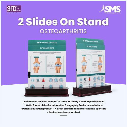 2 Slides on Stand - Osteoarthritis