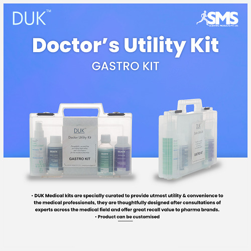 Doctor Utility Gastro Kit - White Color, Manual Operation | Comprehensive Orthopedic Utility, Customizable Design, Professional Packaging
