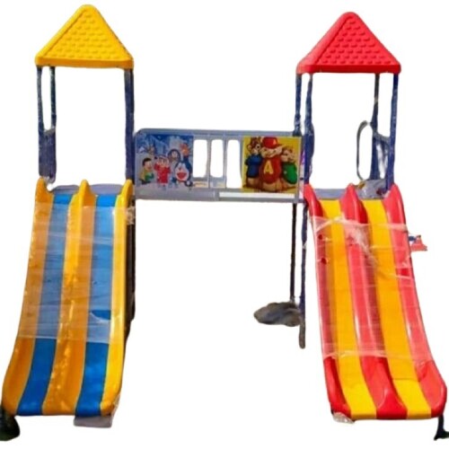 Double Playground Slide - Material: Frp