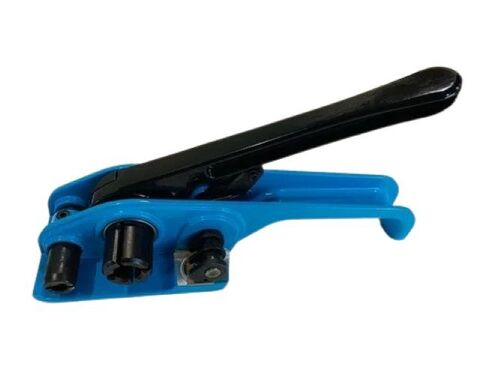Gray Strapping Tensioner - Stainless Steel, Manual Operation | Ergonomic Handle Design, Rust-Resistant Finish, Precise Strap Tensioning, Non-Slip Grip, Compact and Portable