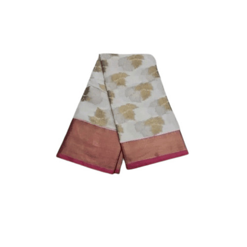 Kancheepuram Silk Sarees - Color: Ladies White