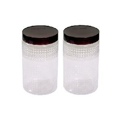 Round Plastic Jar - Hardness: Rigid