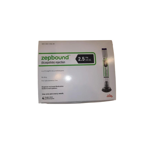 Zepbound Tirzepatide Injection Prefilled Syringes 12 mg/0.5 mL Pen-Style