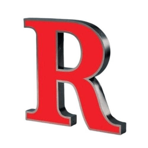 Acrylic Letter - Red, Standard Size | Easy to Install, High Weather Resistance, Water Proof, Suitable for Retail Showroom and Corporate Office