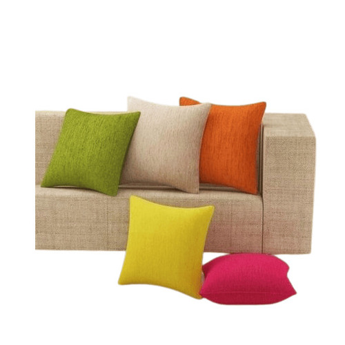 Cushion Covers - Cotton, Standard Size, Plain Dyed in Various Colors | Easy Washable, Quick Dry, Breathable, Lightweight, Portable, Reusable, Wrinkle & Fade Resistant
