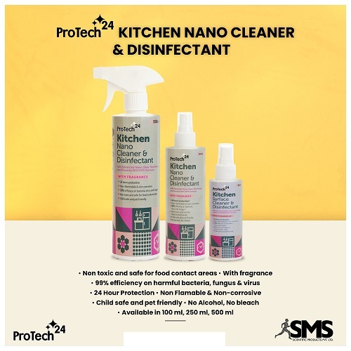 Kitchen Nano Cleaner And Disinfectant 500 Ml - Use: ]