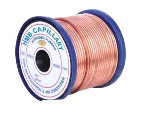 Copper Capillary Tubes  - Length: 10  Meter (M)