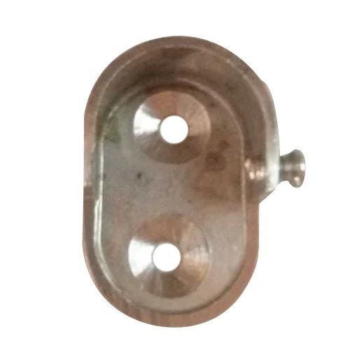 Brass Oval Socket - 1 cm | Corrosion Resistant, Polished Finish, Long-Lasting Design, Elegant Appearance, Heavy-Duty Build, Easy Installation, Smooth Edges, Precision Craftsmanship