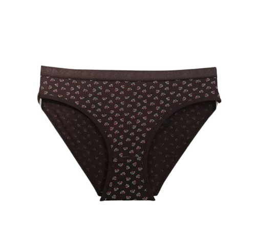 Brown Cotton Panties