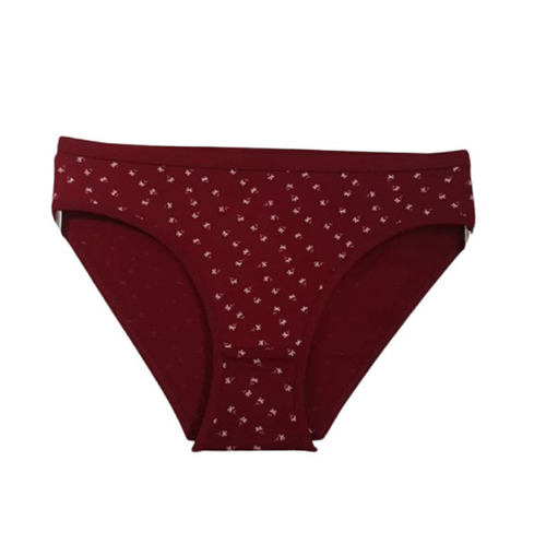 Maroon Cotton Panties