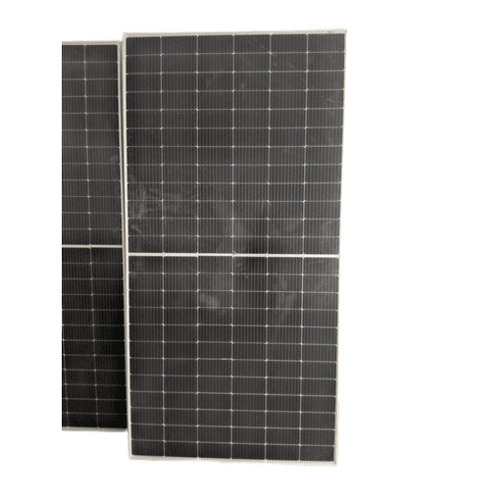 Solar Panel - Polycrystalline Silicon | Rectangular 44x25x94 Inch, Black, 144 Cells, 500V Max System Voltage, High Efficiency, Energy Efficient, Easy to Install