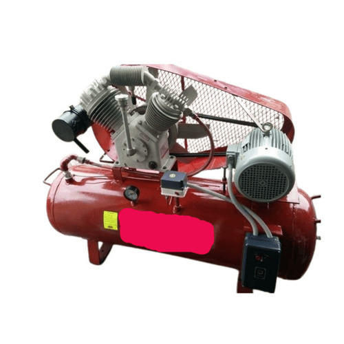Air Compressor - Metal Standard Size Red Color | High Efficiency Easy to Install Heavy-Duty Corrosion and Water Resistant