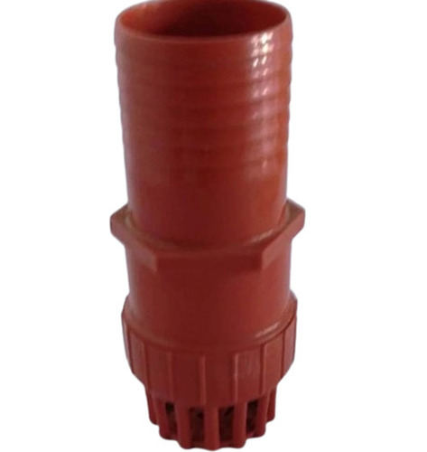 Pvc Nipple Foot Valve - Color: Red