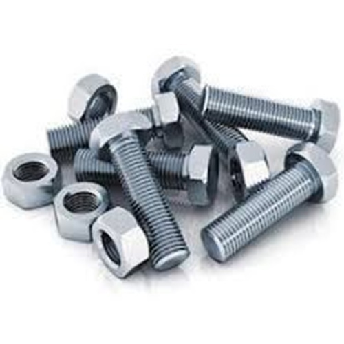 Steel Bolts - High Quality, Silver Color, Polished Surface Finish | Corrosion Resistant, Industrial Use, Suitable for Various Sizes