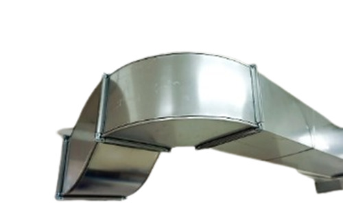 Thermal Insulation AC Ducting - Stainless Steel Material, All Sizes Available | Silver Color, Thermal & Acoustic Insulation for Industrial Use