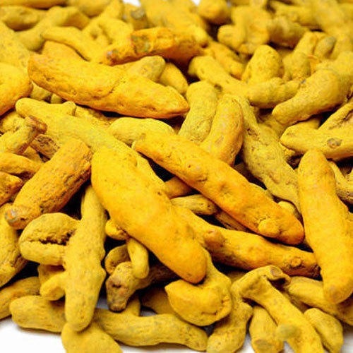 Alleppy Finger Turmeric - Whole, Yellow, Raw, High Curcumin Content (5%) , Bright Golden-Yellow Color, Adds Depth to Curries and Dishes