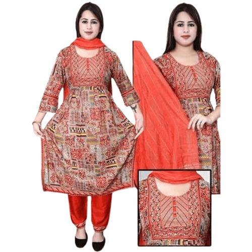 Designer Ladies Suit - Color: Multicolour