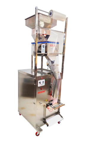 Automatic Vertical Pouch Packing Machine  - Color: Silver