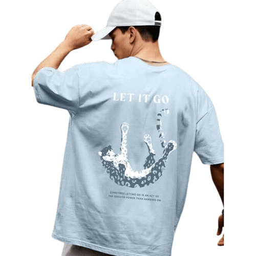 Mens T Shirts - Lightweight Cotton Available Sizes: S-XXXL Color: Light Blue Features: Breathable Quick Dry Regular Fit Short Sleeves O-Neck
