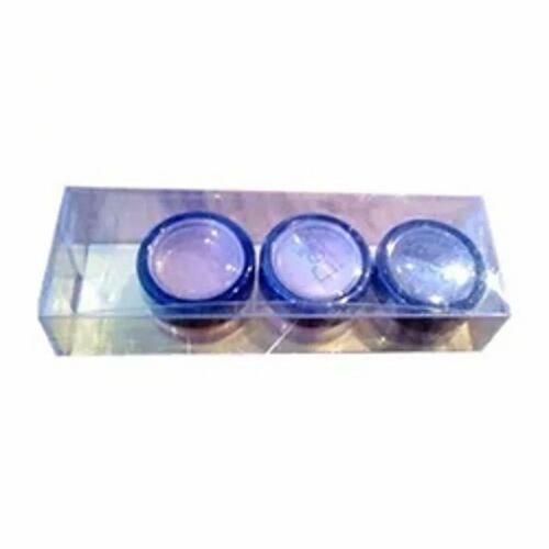 PVC Candle Boxes - Rectangular, Customized Size | Transparent, Durable Plastic with Glossy Lamination Finish