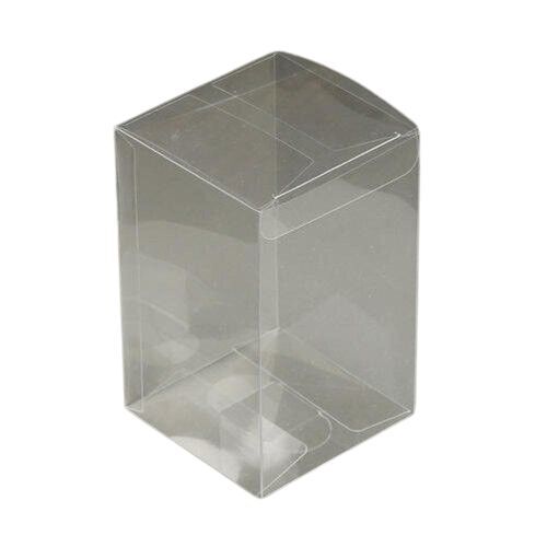 Transparent Clear Box - Fabric Material , Lightweight Design, Scratch Resistant, Eco-friendly, Stackable Storage With Secure Closure