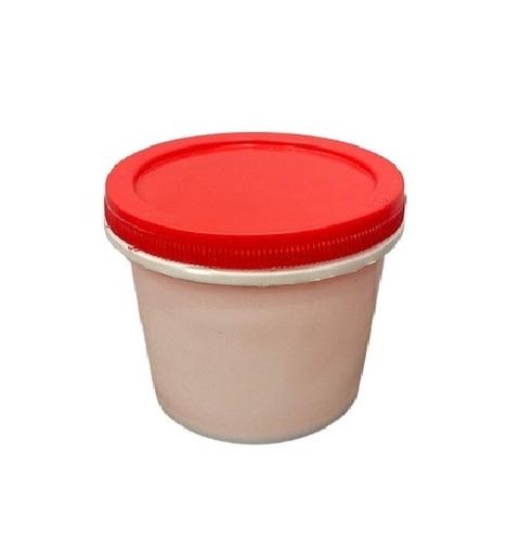 200Gm Grease Container With Outer Cap - Color: Grey