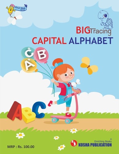 Alphabet Books - A4 Size Kid-Friendly Design | Fun Characters Durable Pages Vivid Colors Engaging Activities Simple Language Conceptual Clarity