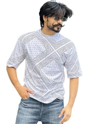Men's T Shirt - Comfortable Cotton Blend, O-Neck, Short Sleeves | Neat Stitching, Color Fastness, Shrink Resistance, Available in Various Colors and Sizes