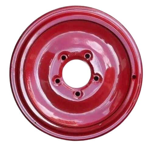 Cart Wheel Rim - Durable Material, Perfect Finish | Fits Bullock Cart, Flat Tire Design, 1 Year Warranty