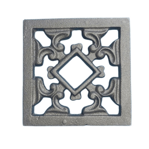 Wrought Iron Ornamental Gate - Higher Strength Eco-Friendly Handcrafted Design | Gray Color Anti-Rust Oil Surface Treatment Corrosion and Weather Resistance