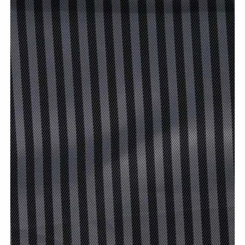 Polyester Lining Fabric - 100% Polyester, Standard Size, Gray & Black Striped Pattern | Quick Dry, Tear-Resistant, Machine Washable