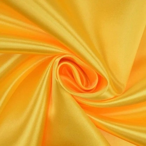 Yellow Polyester Fabric - 100% Polyester Standard Size Bright Color | Quick Dry Shrink-Resistant Tear-Resistant Washable Machine Made