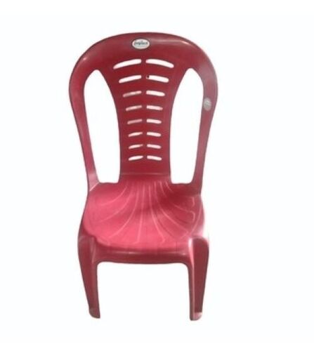 Plastic Chair - Color: Red