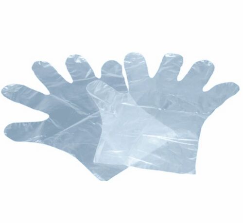 Plastic Disposable Gloves - Color: Customised