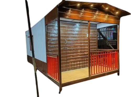 Office Container - Aluminum Sheet, Prefab Square Structure, Blue Color | Automatic Aluminum Windows, Multi-Use for Industrial Applications