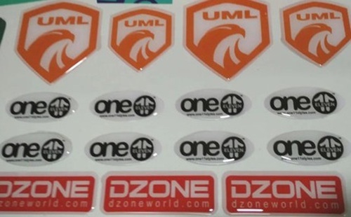 Printed Dome Stickers