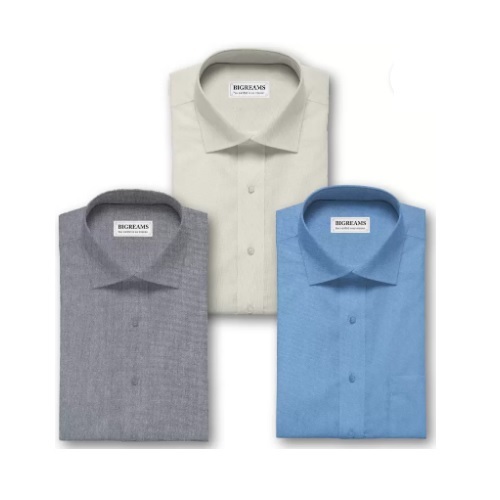 Mens Pure Cotton Shirt - Polyester-Cotton Blend, Full Sleeves, Available in Multiple Colors | Comfortable, Breathable, Durable, Easy to Care For