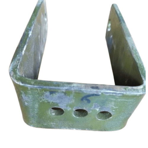 Mild Steel Clamps - Rectangular, Galvanized, Solid Metal, Higher Strength, Corrosion & Rust Resistant, Easy to Install, Holder Spring Leaf
