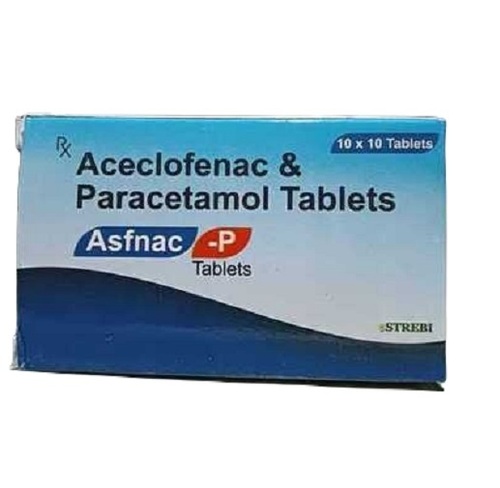 Aceclofenac And Paracetamol Tablets