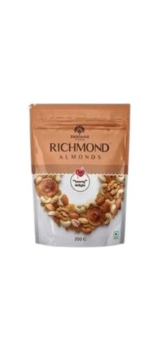 Almond Pouch - Plastic Material, Double String Style, Various Colors | Eco-Friendly, Airtight Seal, Easy-to-Close Resealable Closure, Lightweight, Customizable Design, UV Protection